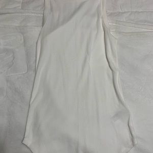 White tank top